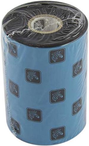 Zebra 03200BK11045 Wax/Resin Ribbon, 4.33" x 1476 ft., 3200 High Performance, 1.00" Core; 1 Roll