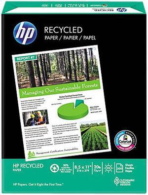 HP 11210-0 Office Recycled Paper, 92 Brightness, White, 5000 Shts / Ctn HP 11210-0 Office Recycled Paper, 92 Brightness, White, 5000 Shts / Ctn