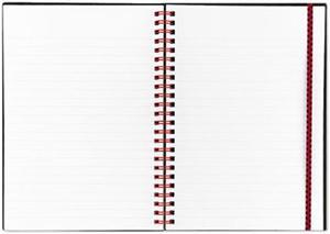 Black n' Red C67009 Poly Twinwire Notebook, Margin Rule, 5-7/8 x 8-1/4, White, 70 Sheets/Pad