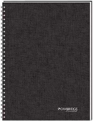 Mead 06096 Cambridge Limited QuickNotes Planner, Ruled, 5 x 8, White, 80 Sheets/Pad