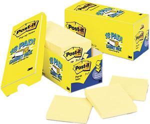 Post-it Pop-up Notes R330-18CP Cabinet Pack, Pop-up Notes, 3 x 3, Canary Yellow, 18 90-Sheet Pads/Pack