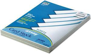 Pacon 101188 Array Card Stock, 65 lbs., Letter, White, 100 Sheets/Pack