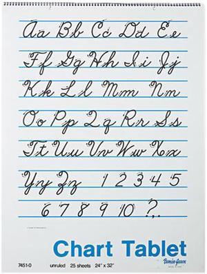 Pacon 74510 Chart Tablets, Unruled, 24 x 32, White, 25 Sheets/Pad
