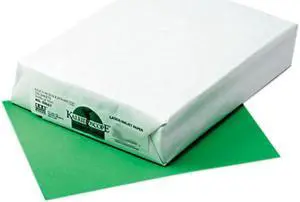 Pacon 102057 Kaleidoscope Multipurpose Colored Paper, 24lb, 8-1/2 x 11, Emerald Green, 500/Rm