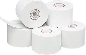 PM Company 18996 Thermal Paper Rolls Cash Register/POS Roll, 1-3/4"x150 ft, White, 10/Pack