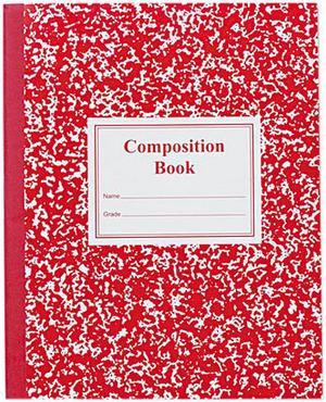 Roaring Spring 77922 Grade School Ruled Composition Book, 9-3/4 x 7-3/4, WE/BE, 50 Pages