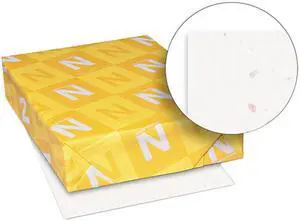 Wausau Paper 22401 Astrobrights Colored Card Stock, 65 lbs., 8-1/2 x11, Stardust White, 250 Sheets