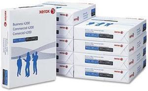 XEROX Business 4200 Copy Paper, 92 Brightness, 20lb, 8-1/2 x 11, White, 5000 Shts/Ctn