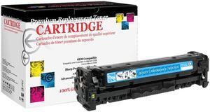 West Point Products Compatible Cyan Toner Cartridge (Alternative for HP 304A/CC531A/Canon 118)