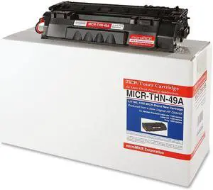 microMICR MICRTHN49A Black Compatible MICR Toner microMICR MICRTHN49A Black Compatible MICR Toner