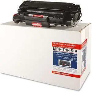 microMICR MICRTHN51A Black Compatible MICR Toner