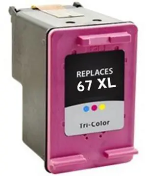 Premium Remanufactured 3YM58AN (HP 67XL) High Yield Color Inkjet Cartridge fully compatible with the HP ENVY 6055, 6052, 6058, HP Envy Pro 6455, 6475, 6452, 6458, 6454, HP DeskJet 1255, 2755, 2752, 27 Premium Remanufactured 3YM58AN (HP 67XL) High Yield Color Inkjet Cartridge fully compatible with the HP ENVY 6055, 6052, 6058, HP Envy Pro 6455, 6475, 6452, 6458, 6454, HP DeskJet 1255, 2755, 2752, 27