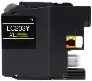 Ninestar Corporation NB-0LC203Y Ink Cartridge Alternative for Brother MFC-J4320DW, MFC-J4420DW, MFC-J4620DW, MFC-J5520DW, MFC-J5620DW, MFC-J5720DW - Yellow Ninestar Corporation NB-0LC203Y Ink Cartridge Alternative for Brother MFC-J4320DW, MFC-J4420DW, MFC-J4620DW, MFC-J5520DW, MFC-J5620DW, MFC-J5720DW - Yellow