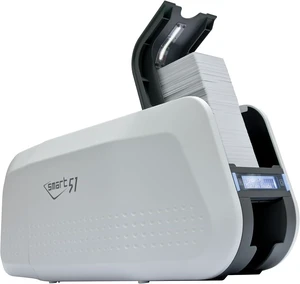 IDP SMART-51S ID Card Printer EZLoad Bundle: Includes Printer, Camera, Color Ribbon, 100 Cards and Software (17 sec/card YMCKO) (5 sec/card Mono) (300 dpi Color/1200 dpi Mono) (USB) - 651398BEZ IDP SMART-51S ID Card Printer EZLoad Bundle: Includes Printer, Camera, Color Ribbon, 100 Cards and Software (17 sec/card YMCKO) (5 sec/card Mono) (300 dpi Color/1200 dpi Mono) (USB) - 651398BEZ