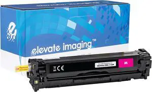 Elevate Remanufactured AHWCB543A Magenta Toner, Replacement for HP CB543A 125A