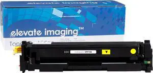 Elevate Remanufactured AHWAHWF4124B0RC Yellow Toner, Replacement for HP CF412A 410A