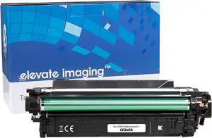 Elevate Remanufactured AHWCE260X Black Toner, Replacement for HP CE260X 649X