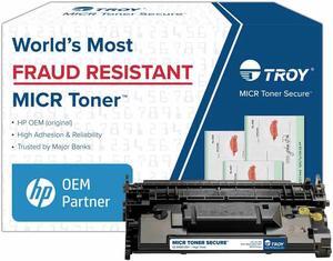 TROY M507, M528 MICR Toner Secure High Yield Cartridge (10,000 Yield) (Coordinating Non-MICR HP Part: CF289X, 89X)