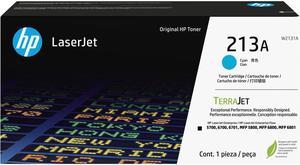 HP 213A TerraJet LaserJet Toner Cartridge - Cyan  W2131A