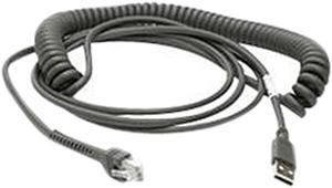 Motorola Symbol CBA-U12-C09ZAR Barcode Scanner Cable