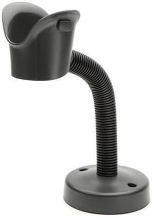 Gooseneck Stand for Symbol DS6608 Barcode Scanners - Black