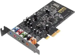 Creative Sound Blaster 5.1 Channels PCI Express x1 Interface Sound Blaster Audigy Fx PCIE Sound Card Creative Sound Blaster 5.1 Channels PCI Express x1 Interface Sound Blaster Audigy Fx PCIE Sound Card