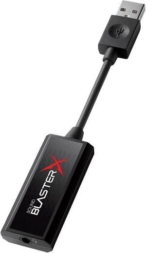 Creative Sound BlasterX G1 7.1 Portable HD Gaming USB DAC and Sound Card (70SB171000000)