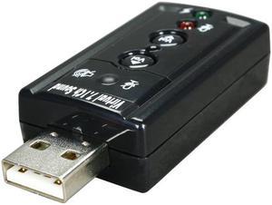 StarTech.com ICUSBAUDIO7 7.1 Channels USB Interface Stereo Audio Adapter External Sound Card