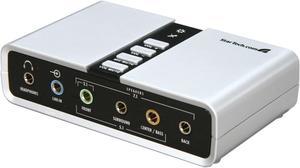 StarTech.com ICUSBAUDIO7D 7.1 Channels USB Interface Audio Adapter External Sound Card
