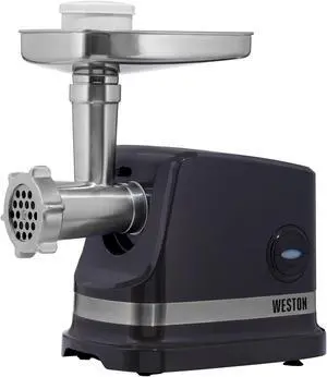 Weston - #8 Electric Meat Grinder & Sausage Stuffer - Black