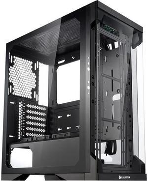 RAIJINTEK SILENOS, an ATX Tower Designed to Install High Air Flow 200mm Fans and a Clean Transparent Front and Side Tempered glass (4.0mm), Supports VGA length up to 320mm, 2x3.5 HDDs & 6x2.5 HDD/SSDs