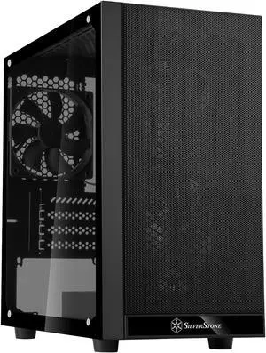 silverstone technology ps15 pro, compact micro-atx chassis with outstanding cooling potential, sst-ps15b-pro