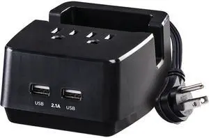 CyberPower Systems USA PS205U CyberPower USB Chargers - 120 V AC Input Voltage - 5 V DC Output Voltage - 2.10 A Output Current
