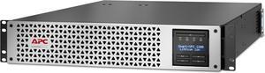 APC Smart-UPS Line Interactive 2200VA Lithium-ion Rackmount 2U 120V 2x NEMA 5-20R+6x NEMA 5-15R outlets SmartConnect Port+Network Card AVR