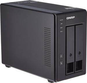 QNAP TR-002 - Hard drive array - 2 bays (SATA-600) - USB 3.1 Gen 2 (external)