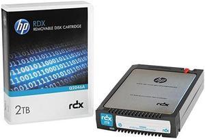HPE - RDX x 1 - 2 TB - storage media HP 2 TB 2.5" RDX Technology Hard Drive Cartridge - 5400 - Removable