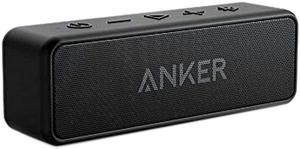 Anker Soundcore 2 Portable Bluetooth Speaker with 12W Stereo Sound Bluetooth 5 Bassup IPX7 Waterproof 24Hour Playtime Wireless Stereo Pairing Speaker for Home Outdoors Travel