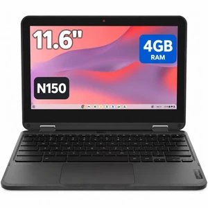 Lenovo 500e Chromebook Gen 4s 83N80000US 11.6" Touchscreen HD N150 4GB 64GB Lenovo 500e Chromebook Gen 4s 83N80000US 11.6" Touchscreen HD N150 4GB 64GB