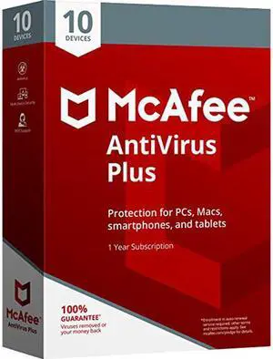 MCAFEE ANTI VIRUS 10 DEVICE