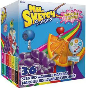 Mr. Sketch Marker,Mr,Sktch,Wsh,3,Ast 2003992