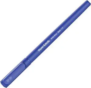Paper Mate Write Bros. 1.2mm Ballpoint Pen - Blue Ink - Blue Barrel - Dozen 2124513