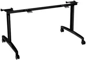 HON - HMBFLIP24L.C.P - Huddle Flip-Top Base for 24 Deep Table Tops, 51-5/8w x 23-1/2d, Black