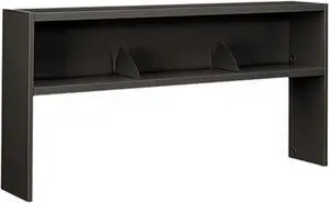 HON 38000 Series Stack On Open Shelf Hutch 72w x 13 1/2d x 34 3/4h Charcoal HON 38000 Series Stack On Open Shelf Hutch 72w x 13 1/2d x 34 3/4h Charcoal