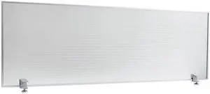 Alera Polycarbonate Privacy Panel 47w x 18h Silver PP4718