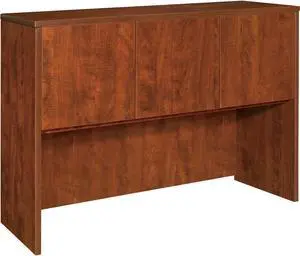 Alera - VA286015MC - Alera Valencia Series Hutch with Doors, 58 7/8w x 15d x 35 1/2h, Medium Cherry