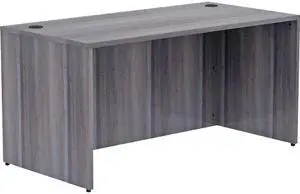 Lorell Desk Shell, Rectangular, 66"X30"X29-1/2", Weathered Charcoal (LLR69547) Lorell Desk Shell, Rectangular, 66"X30"X29-1/2", Weathered Charcoal (LLR69547)