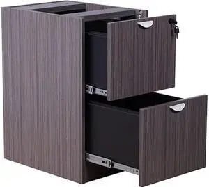Boss Full Pedestal File/File, Driftwood