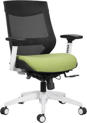 TygerClaw TYFC2322 Mesh Mid Back and Fabric Seat Office Chair