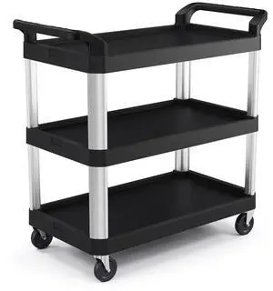 Suncast Commercial Three Shelf Service Cart 20" x 40" (RC2040)