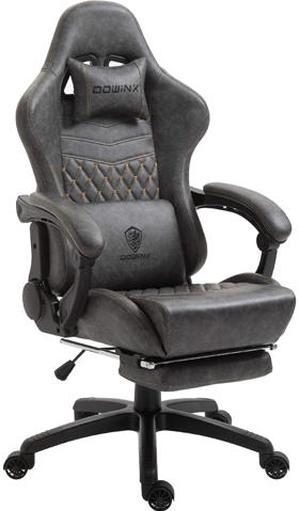 Blue Gaming Chair with Breathable Fabric, Pocket Spring Cushion, and Gel Pad